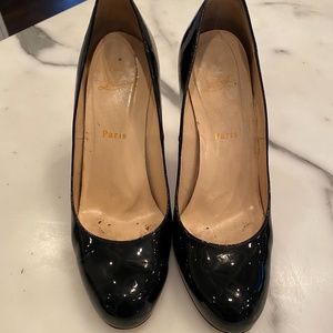 Christian Laboutin Black Heels